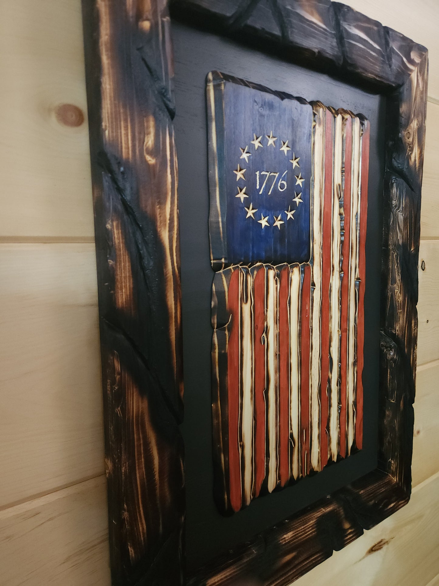 Rustic American 1776 Flag