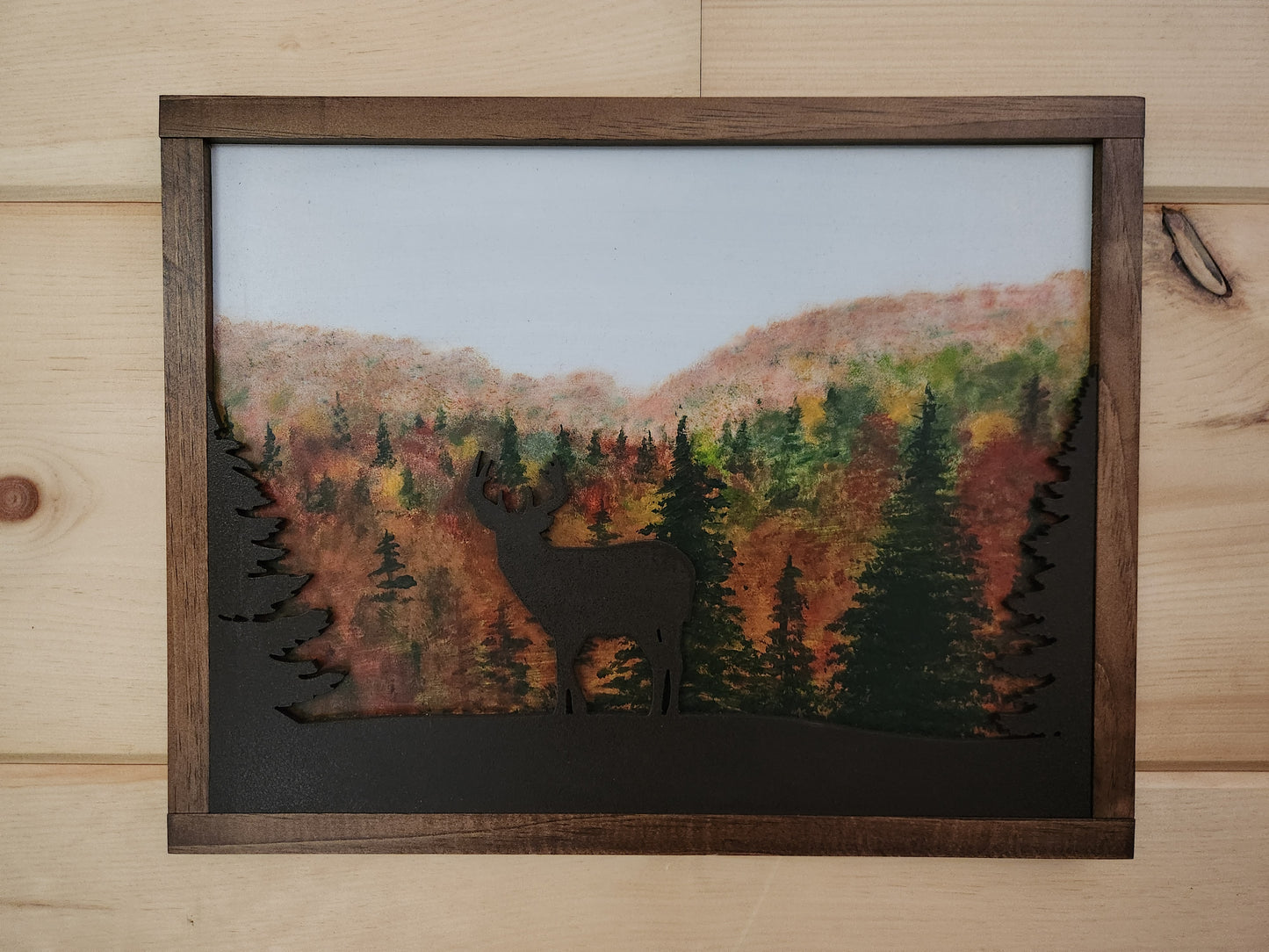 Hand Painted 3D Artwork with Buck