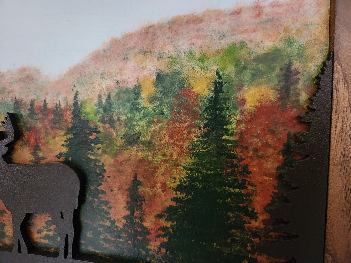 Hand Painted 3D Artwork with Buck