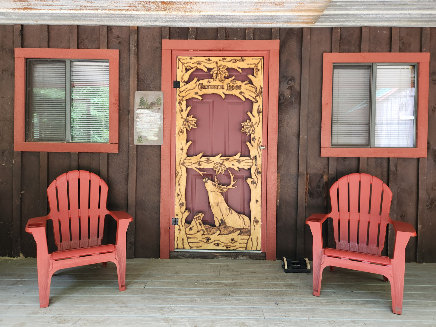 Lighthouse Screen Door