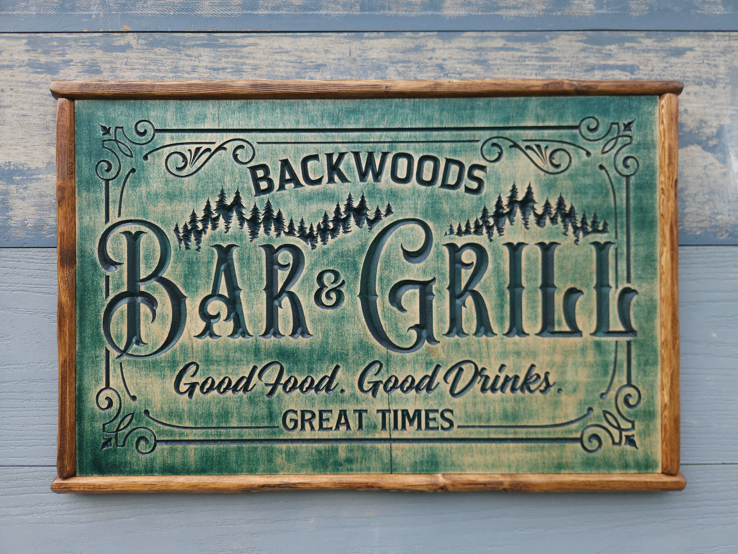 Rustic Bar Signs
