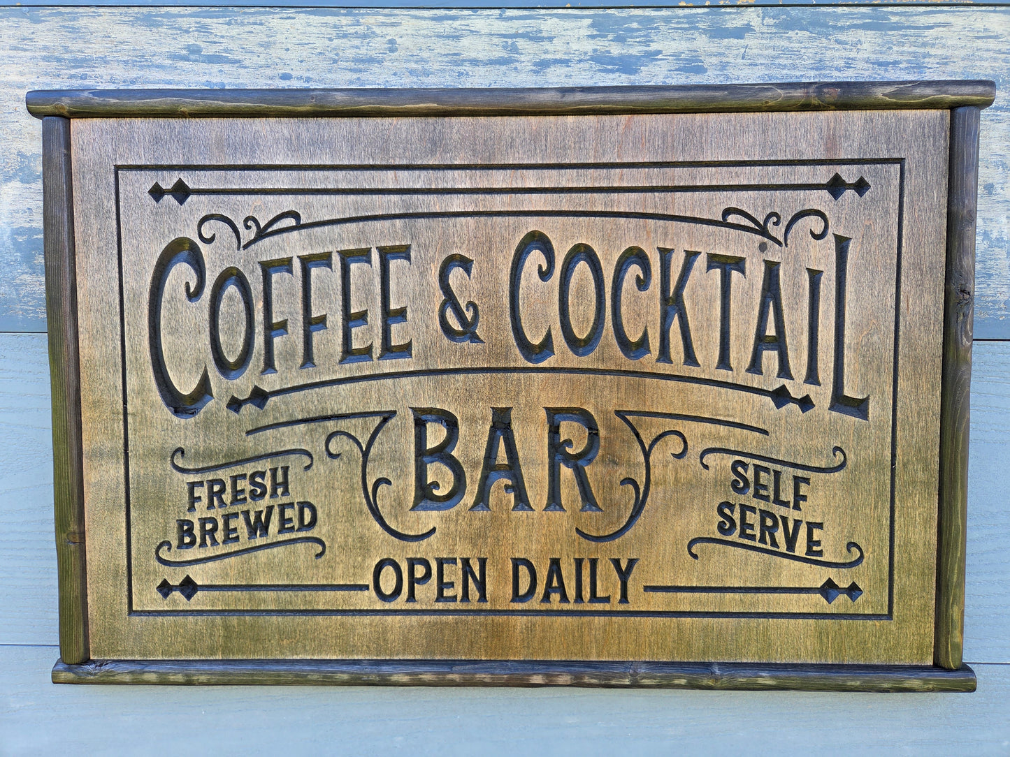 Coffee & Cocktail Bar Sign