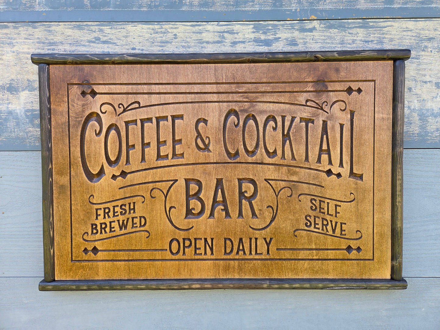 Coffee & Cocktail Bar Sign